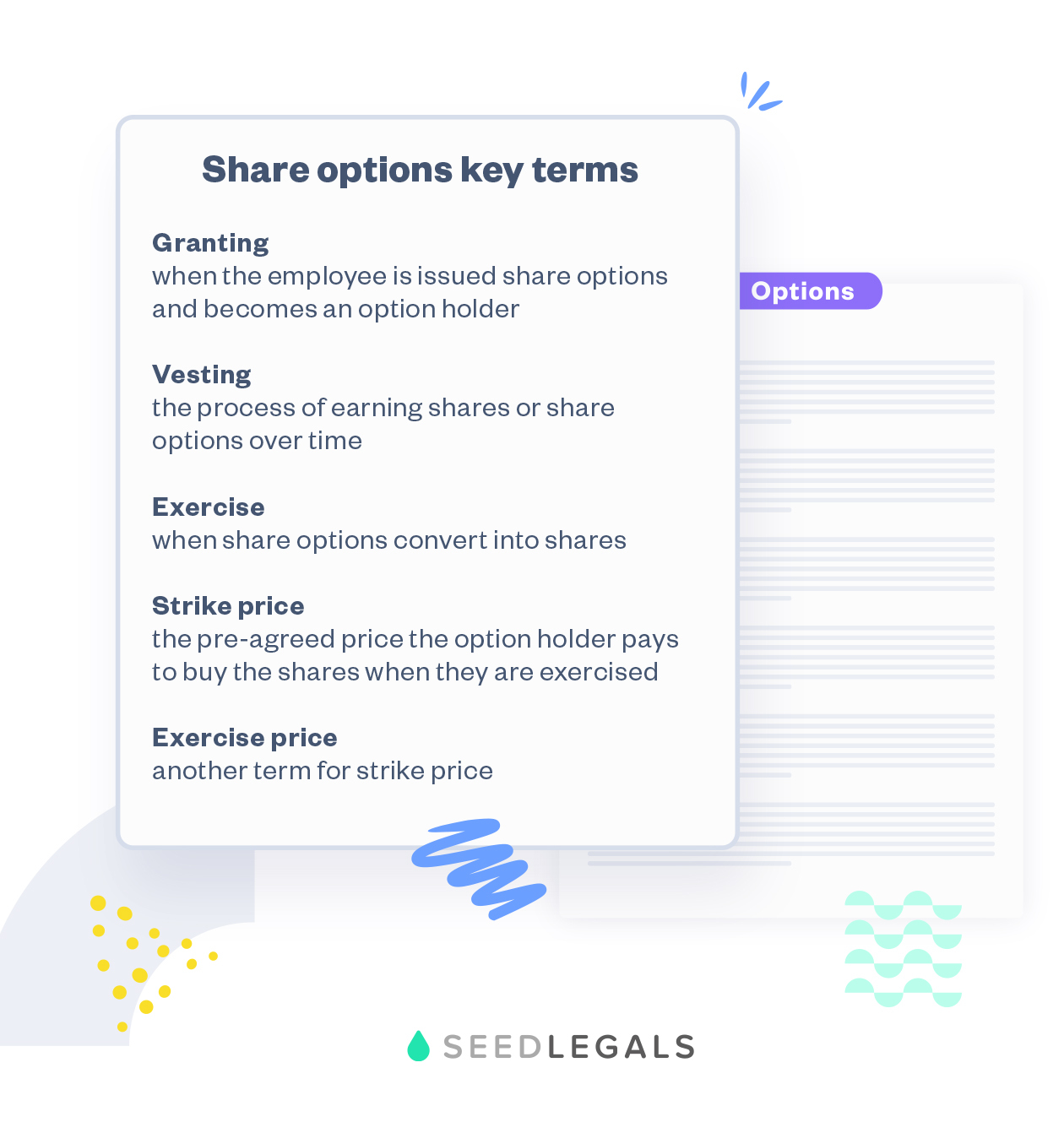 Share Options Key Terms