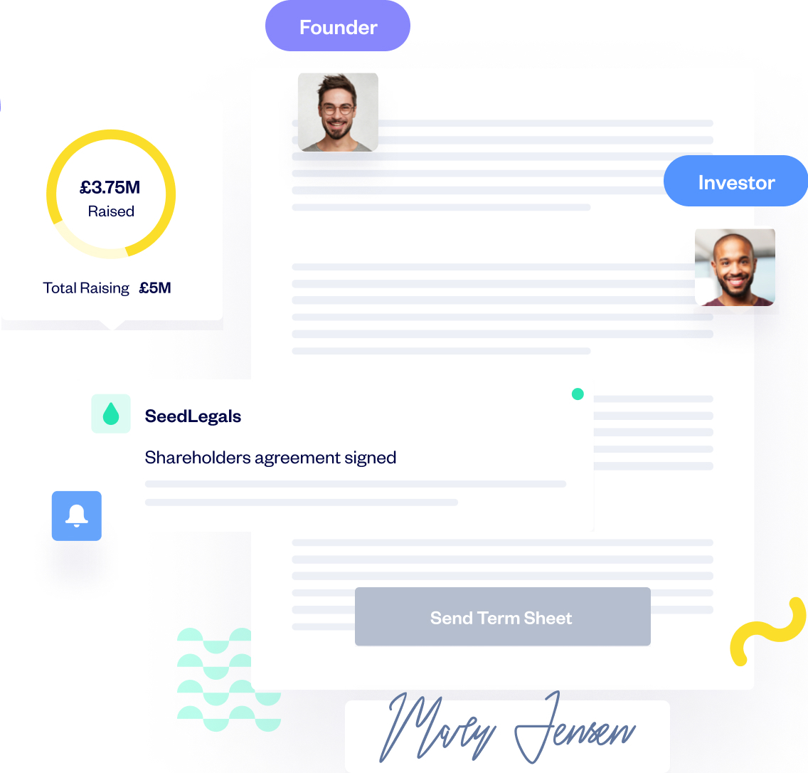 Raise Series A Round Hero £5m ShareHolders Agreement