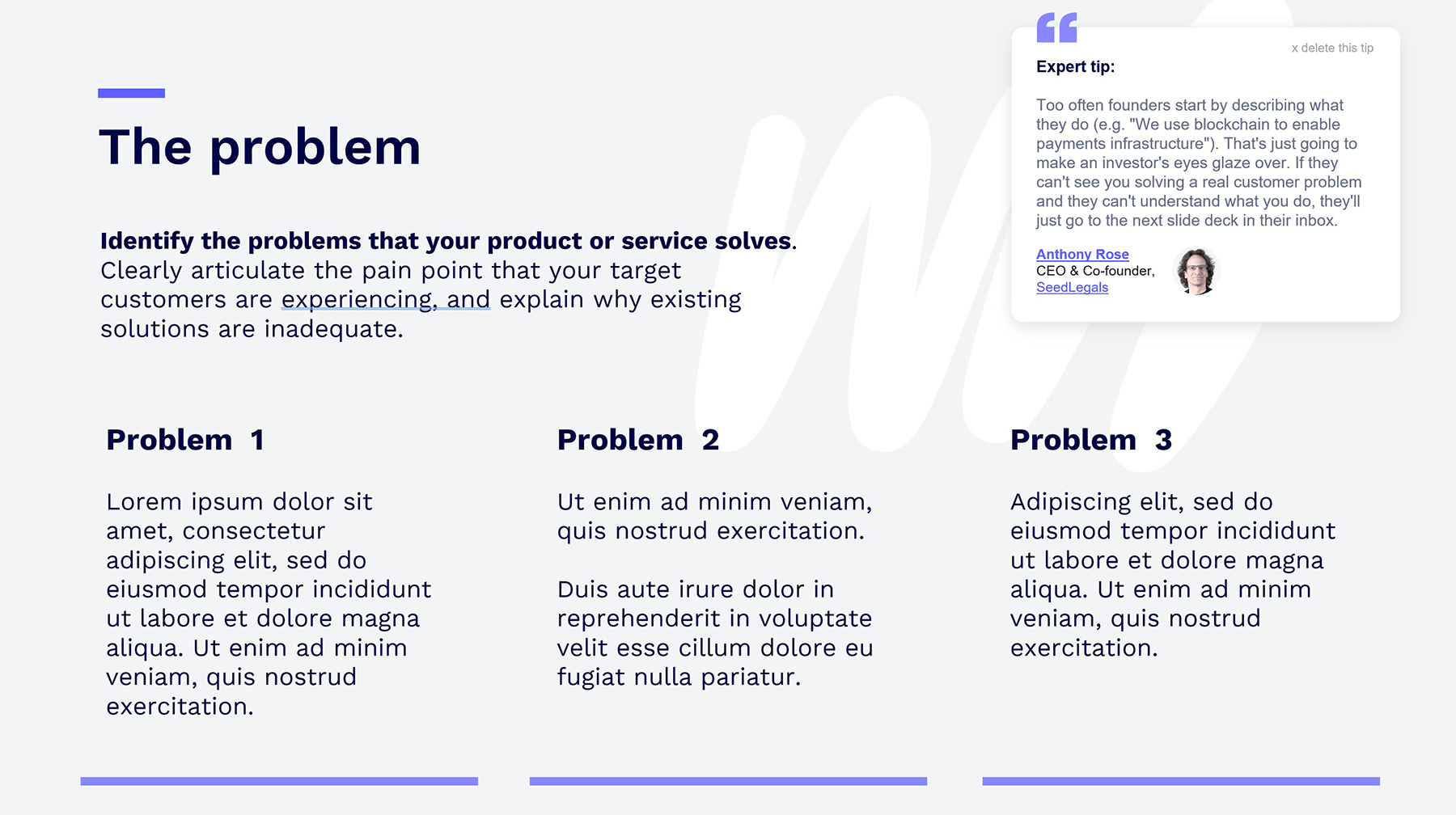 Pitchdeck Slide 3